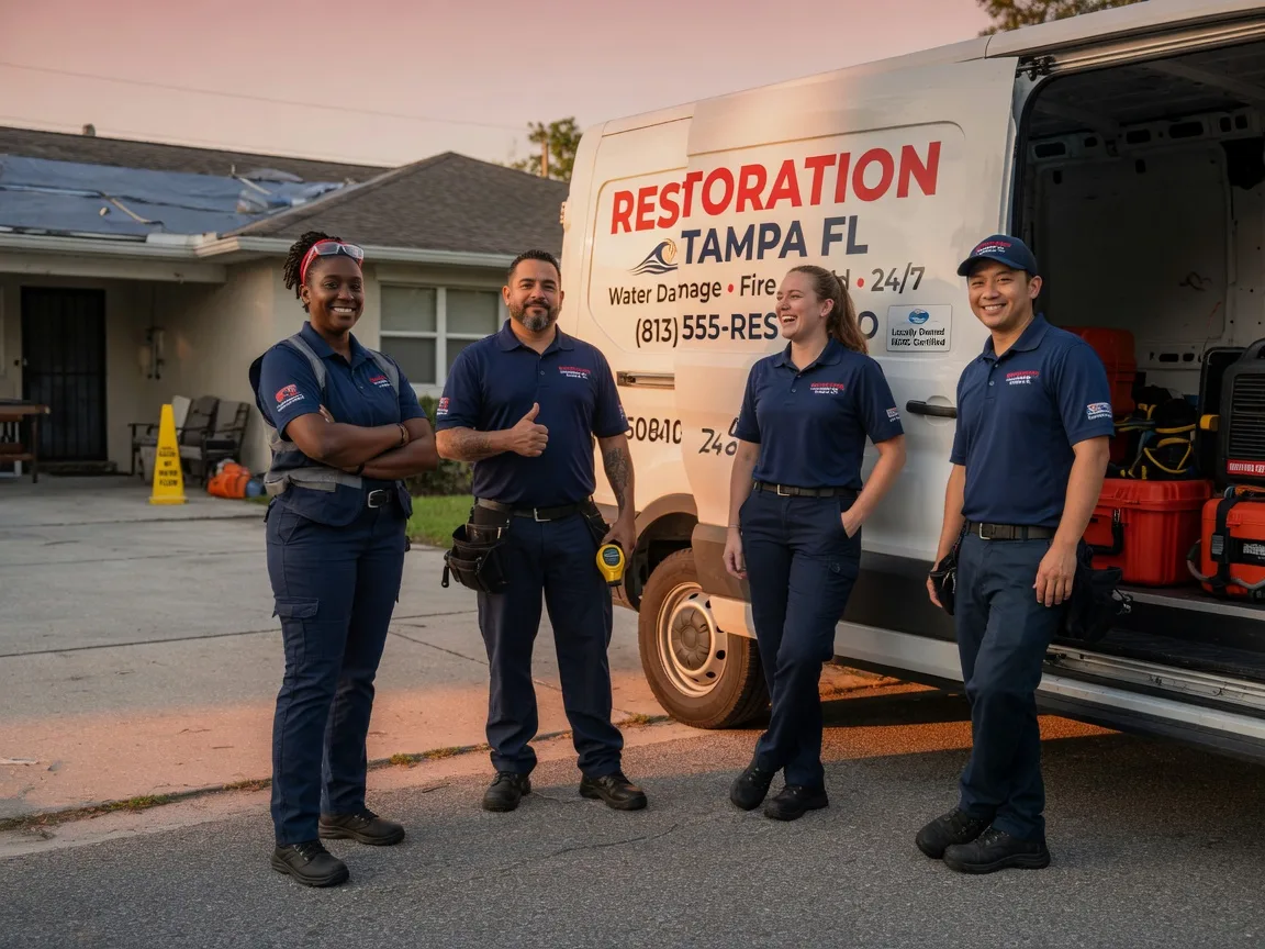 Water Damage Restoration company in Arlington, IN